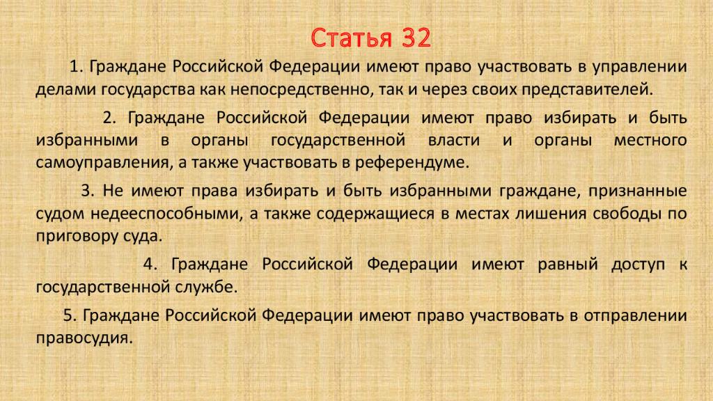 Статья 32