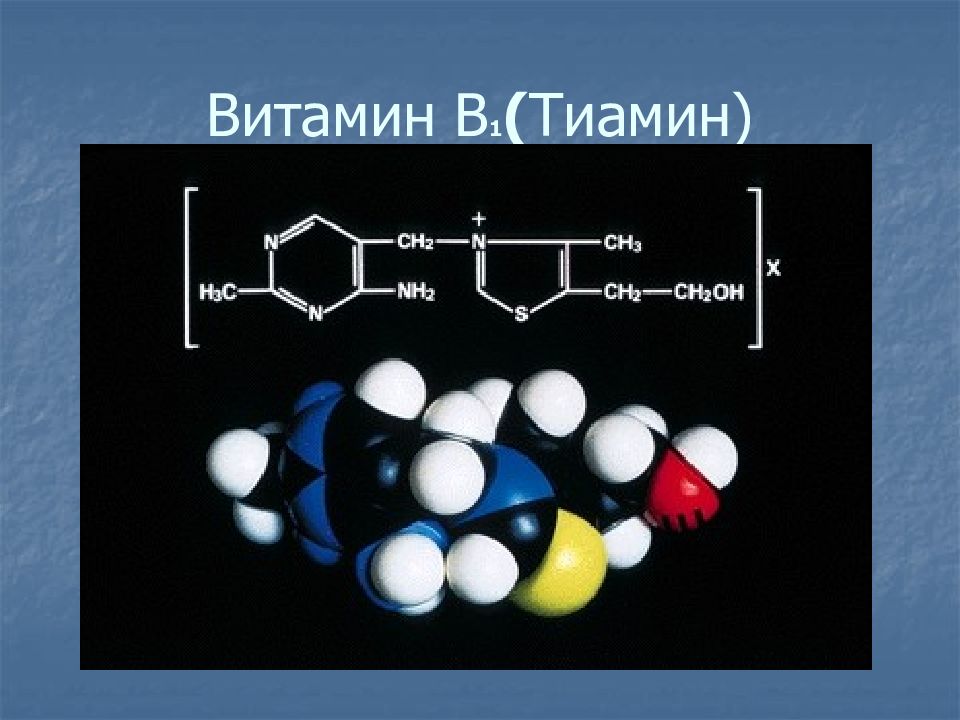 Витамин В 1 ( Тиамин)