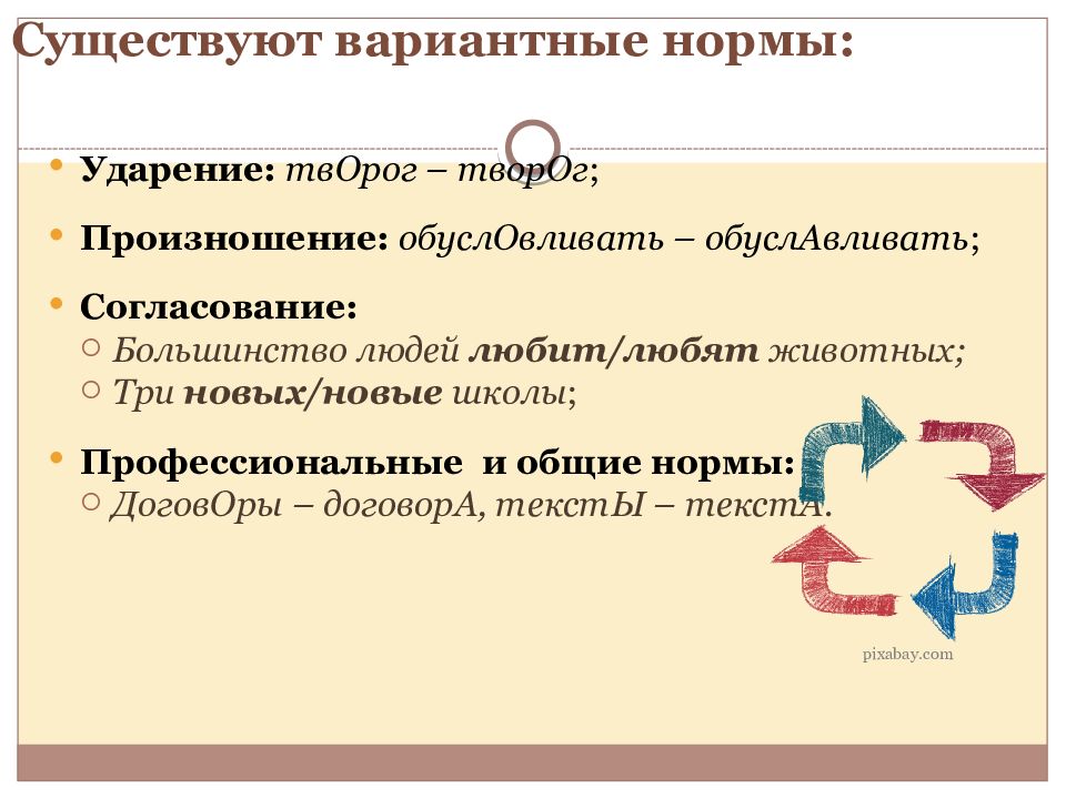 Русский литературный язык